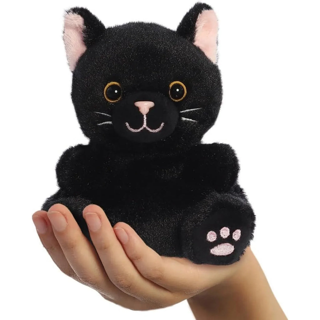 Tei Gwyddel Palm Pals Twilight Black Cat 12cm
