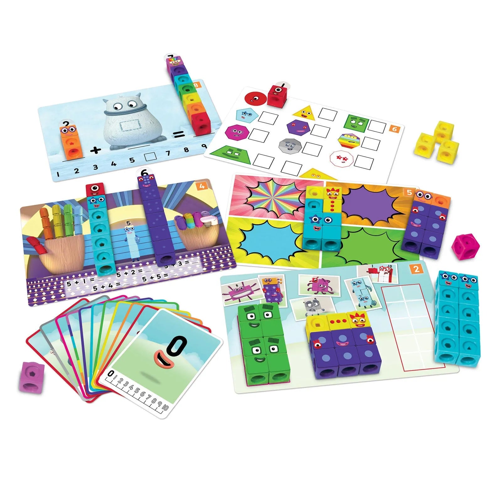 Set Ciwbiau Mathlink Numberblocks 1-10 Numberblocks