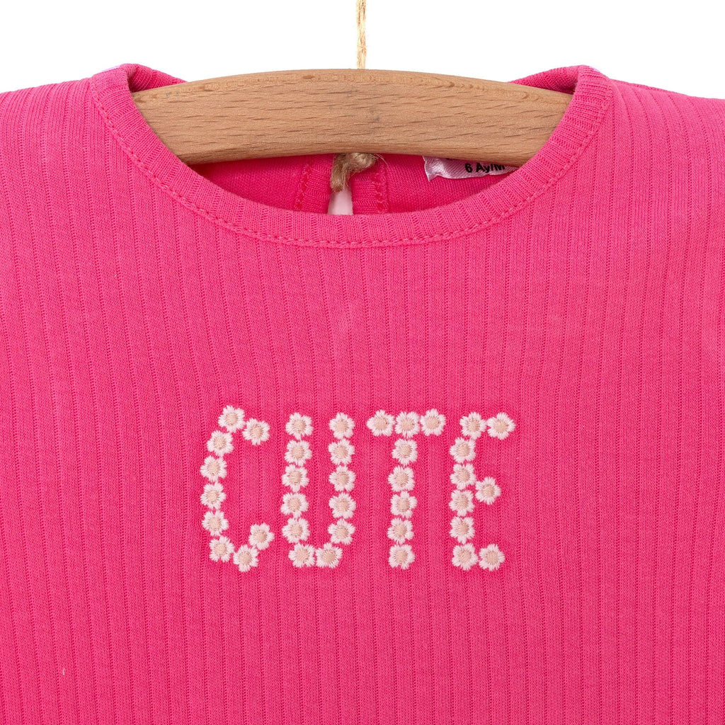 Jogger Sylfaenol HelloBaby i Ferched - Pinc