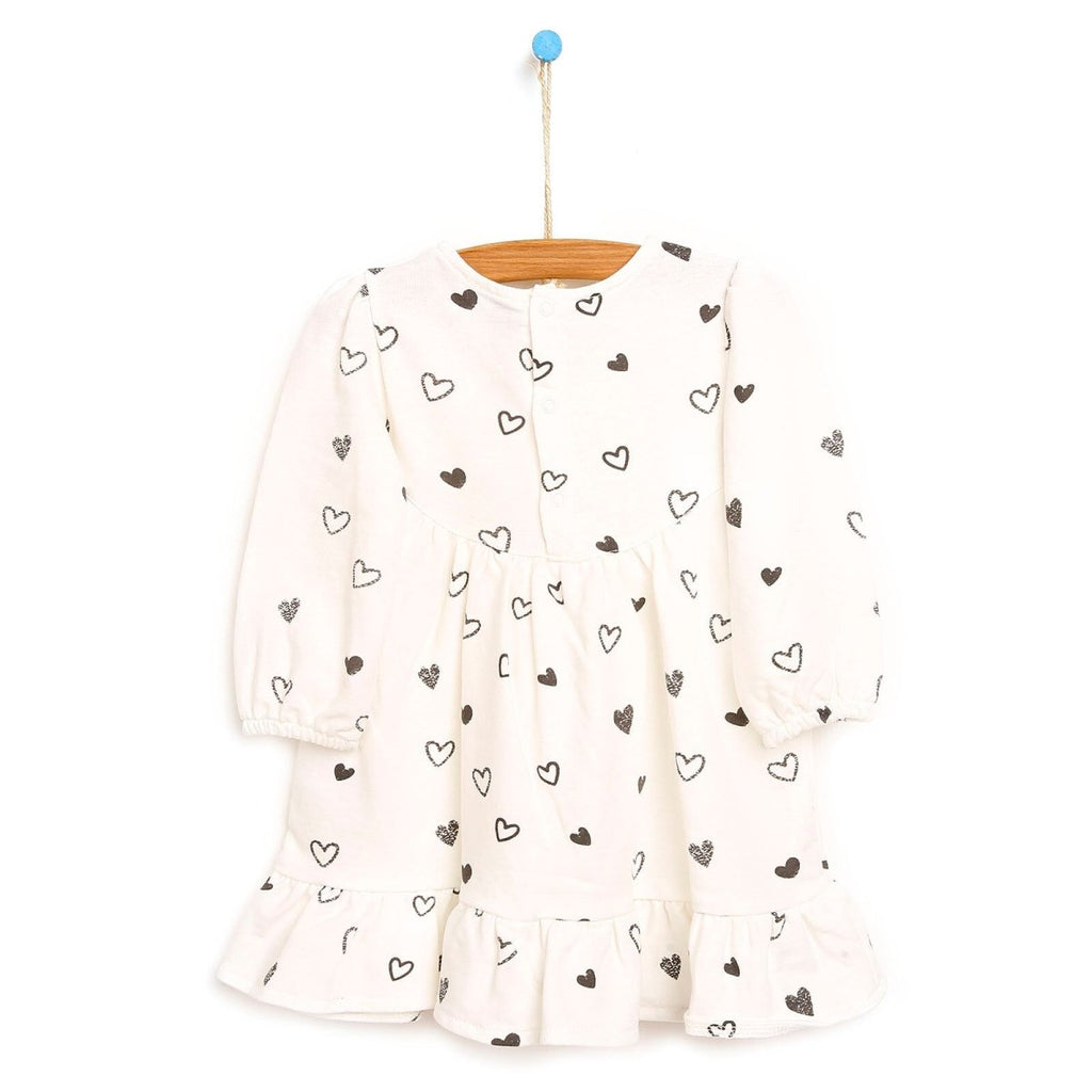 HelloBaby Basic - Dyluniad Calon i Ferched - Beige