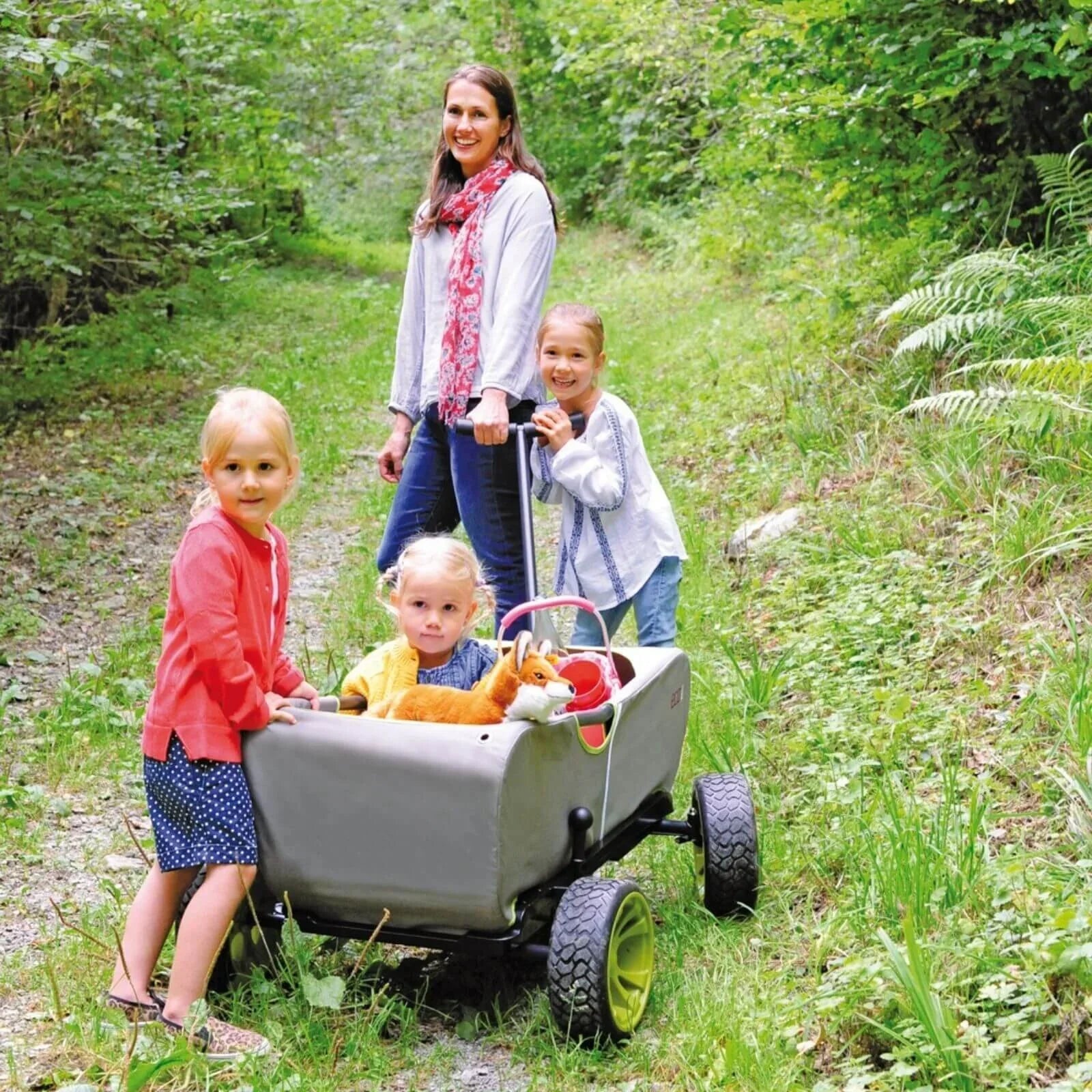 Hauck Eco Mobil Wagon - Gwyrdd