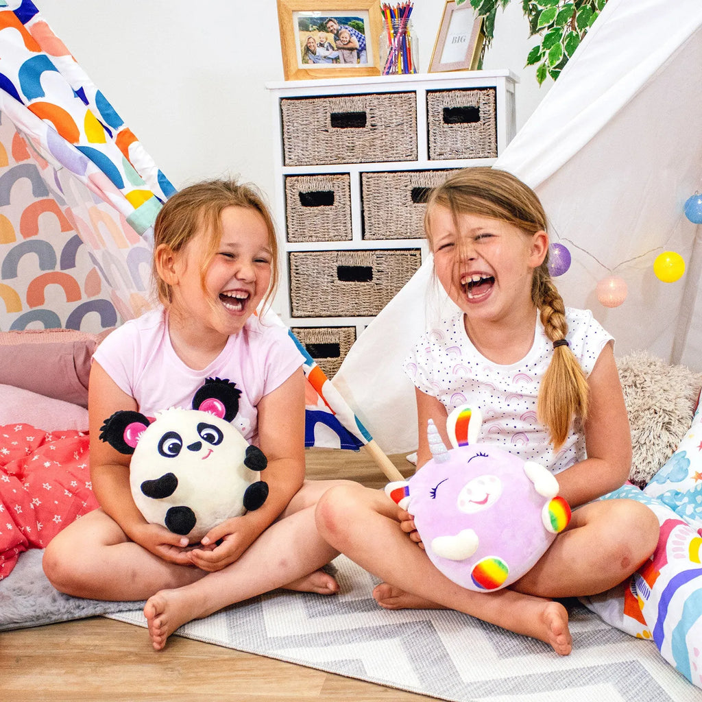 Unicorn Gwyntog o'r Gwddw