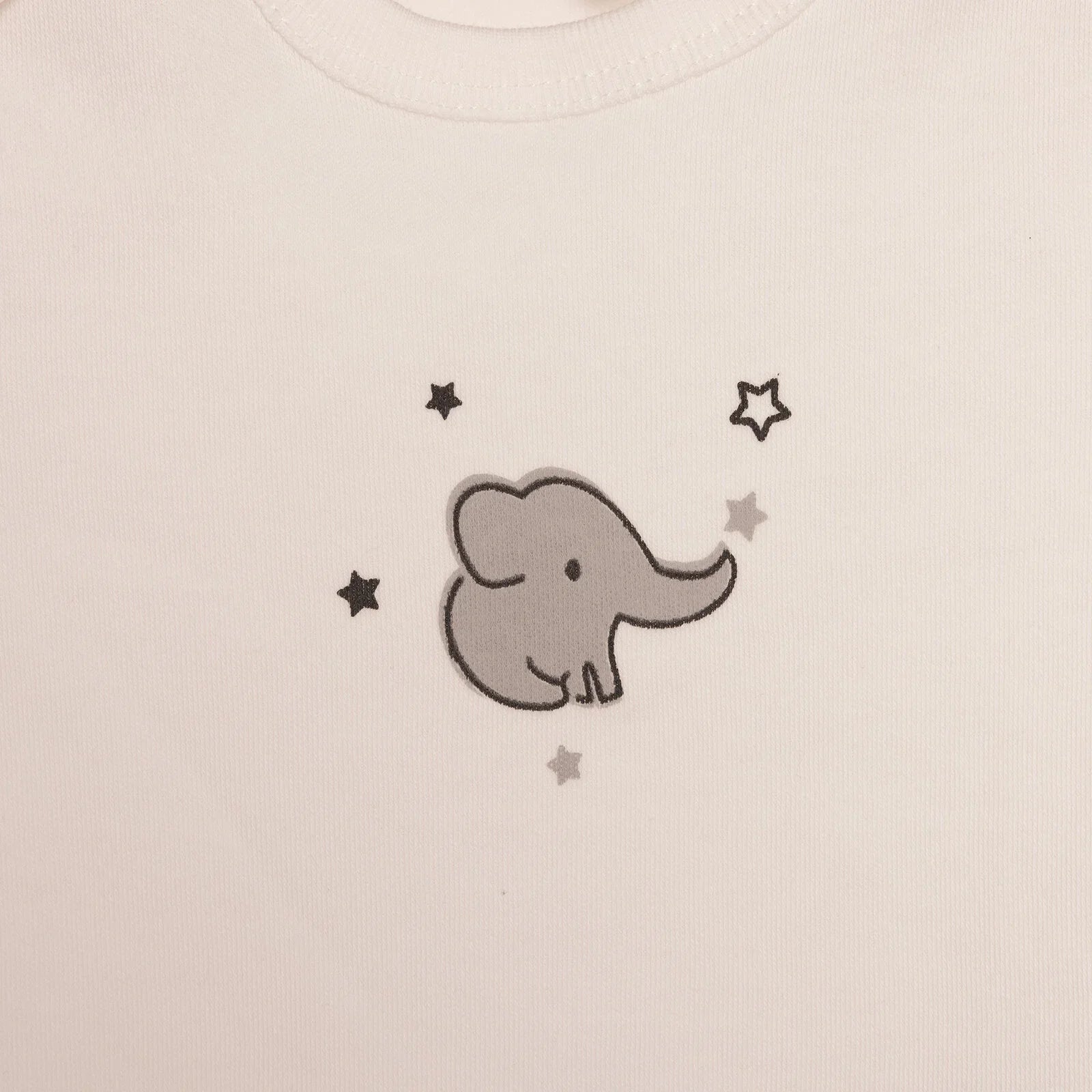 Siwmpsuit Traed i Faban Newydd-anedig Unisex HelloBaby - Corff - Het - Ecru