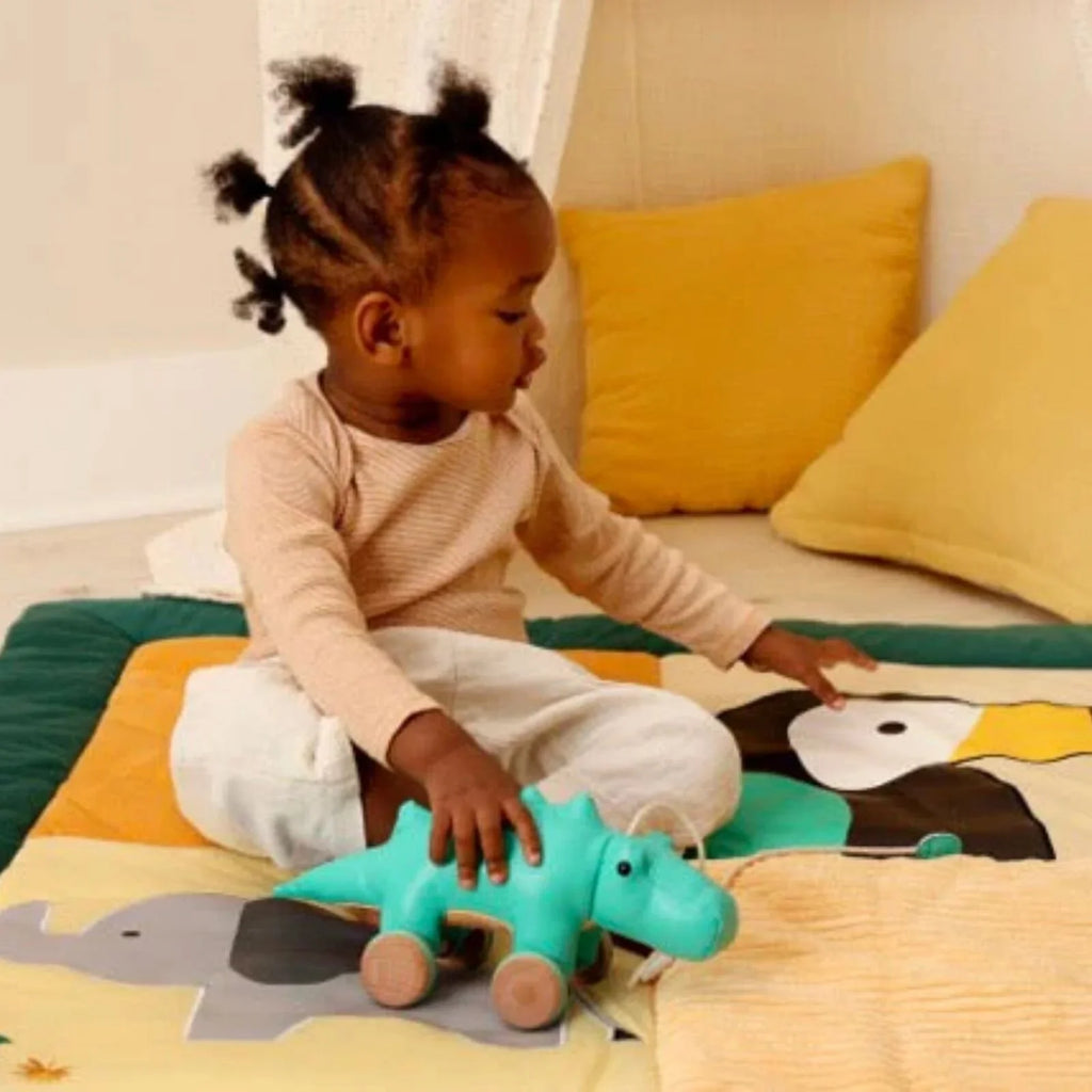 Ffrindiau Bach Tynnu Ar Ôl - Achille y Crocodeil