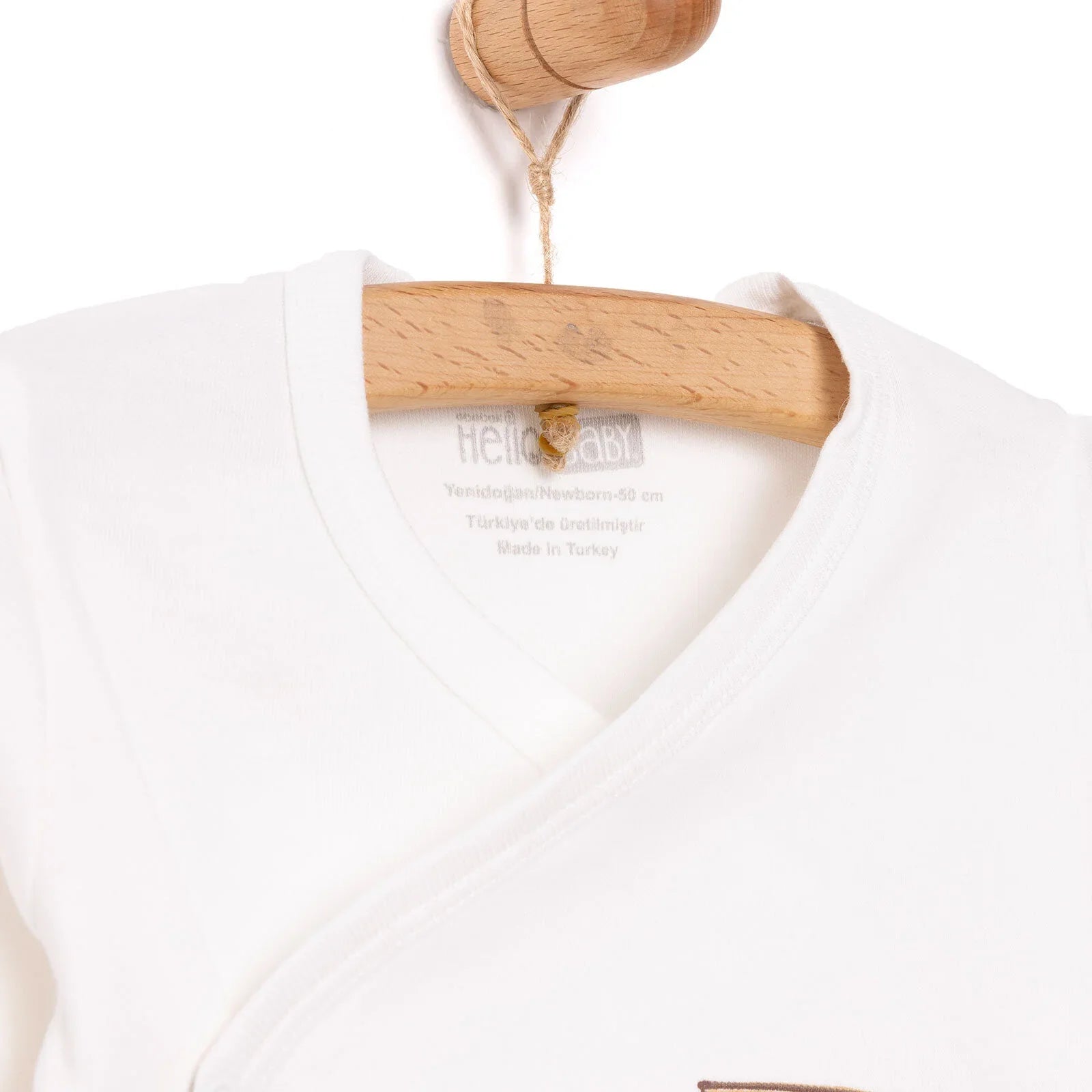 Set 5 Darn ar gyfer Newydd-anedig HelloBaby Boy - Beige