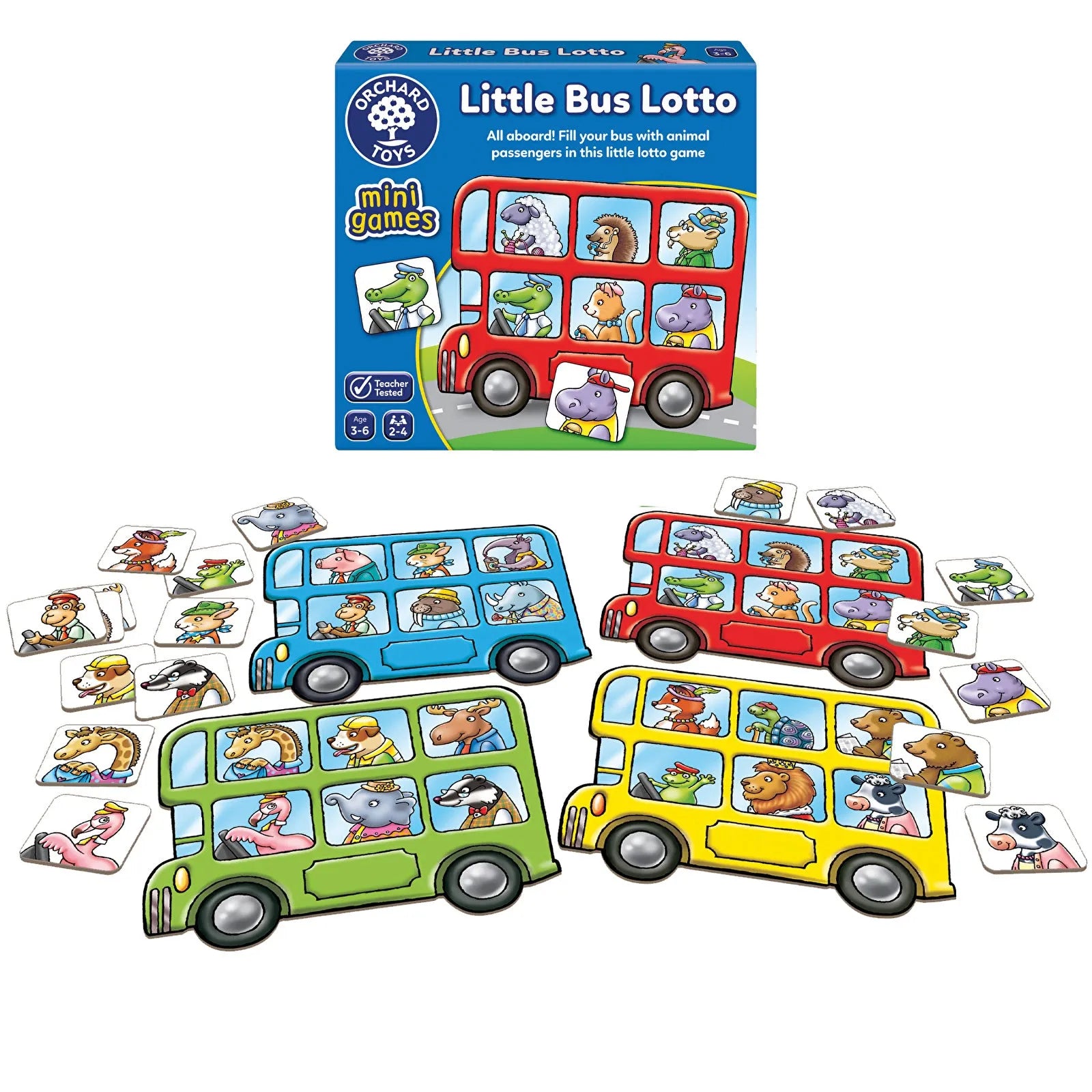 Gemau Bach Orchard Toys - Little Bus Lotto