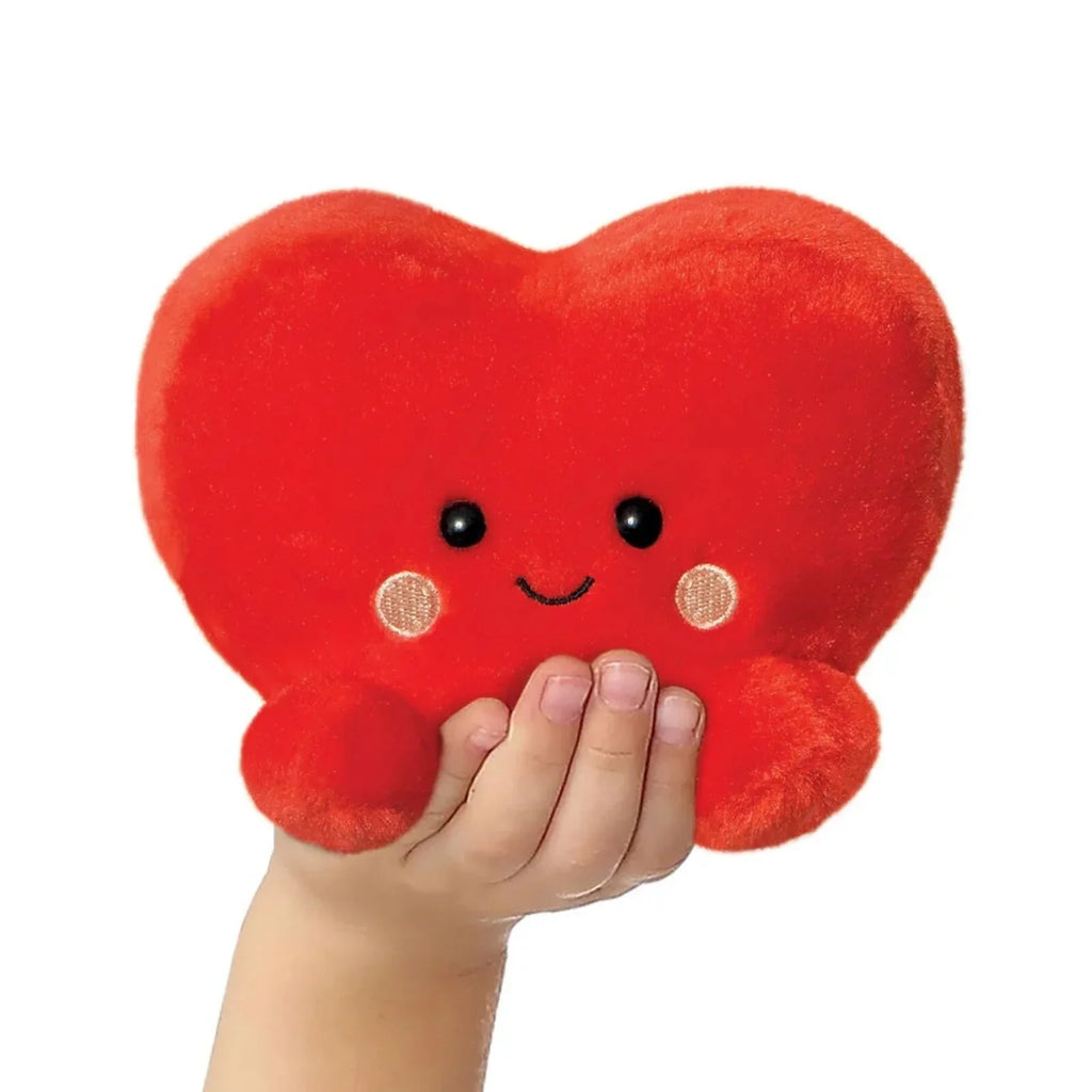 Palm Pals Amore Heart Soft Toy 12cm