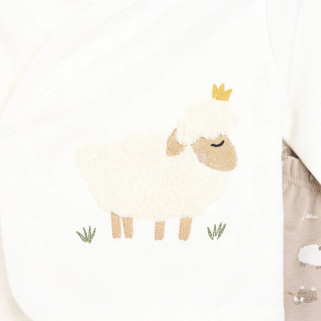 Little Life Set Cychwynnol 5 Darn ar gyfer Newydd-anedig - Brown Ysgafn