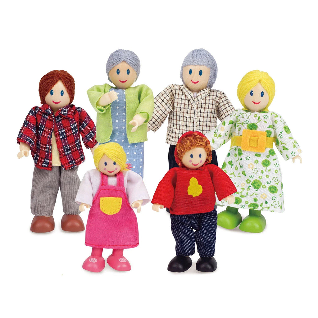 Hape Happy Family - Gorllewinol (neu Ewropeaidd)