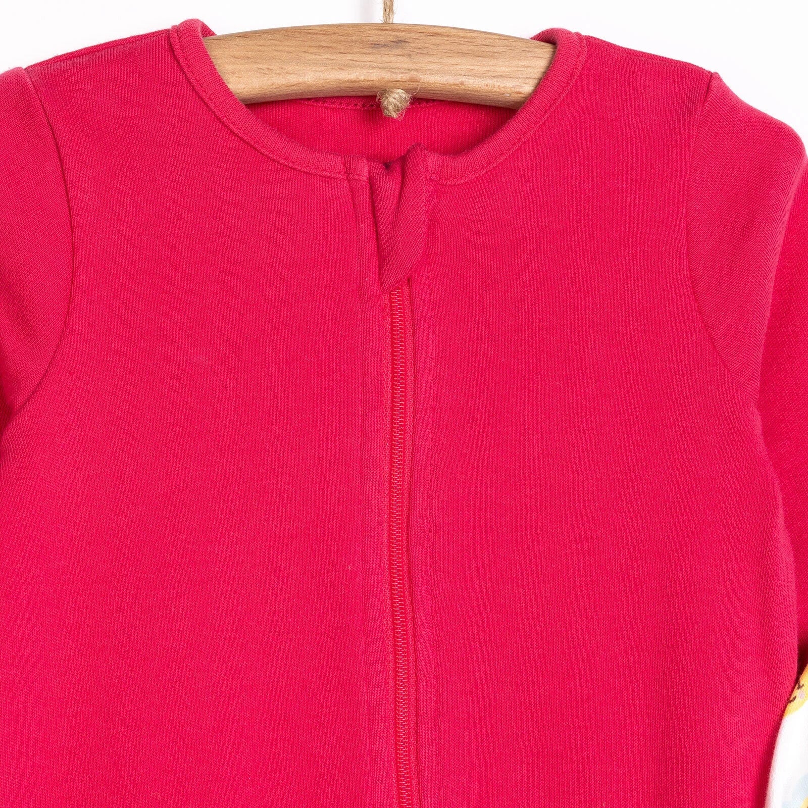 HelloBaby Newborn Girl 2 Piece Footed Jumpsuit - Pink