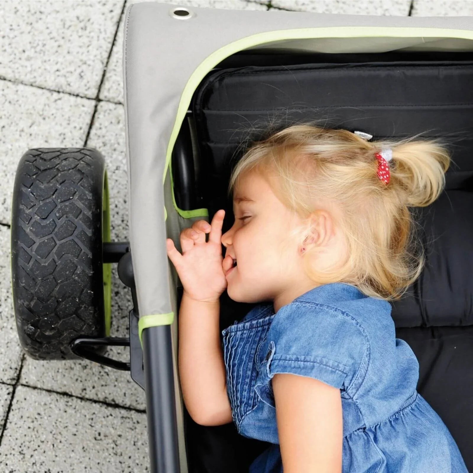 Hauck Eco Mobil Wagon - Gwyrdd