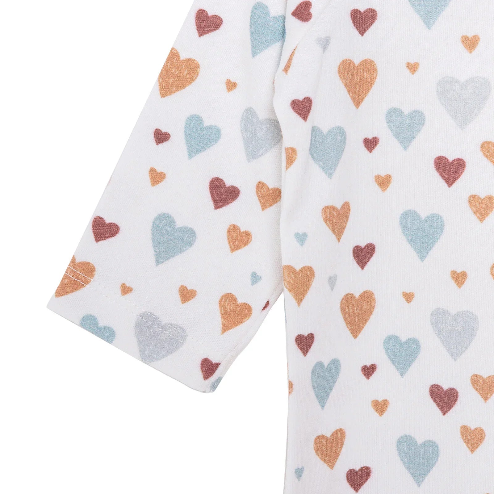 Set Pyjamas Babanod Pambuliq, Llewys Hirion - Beige