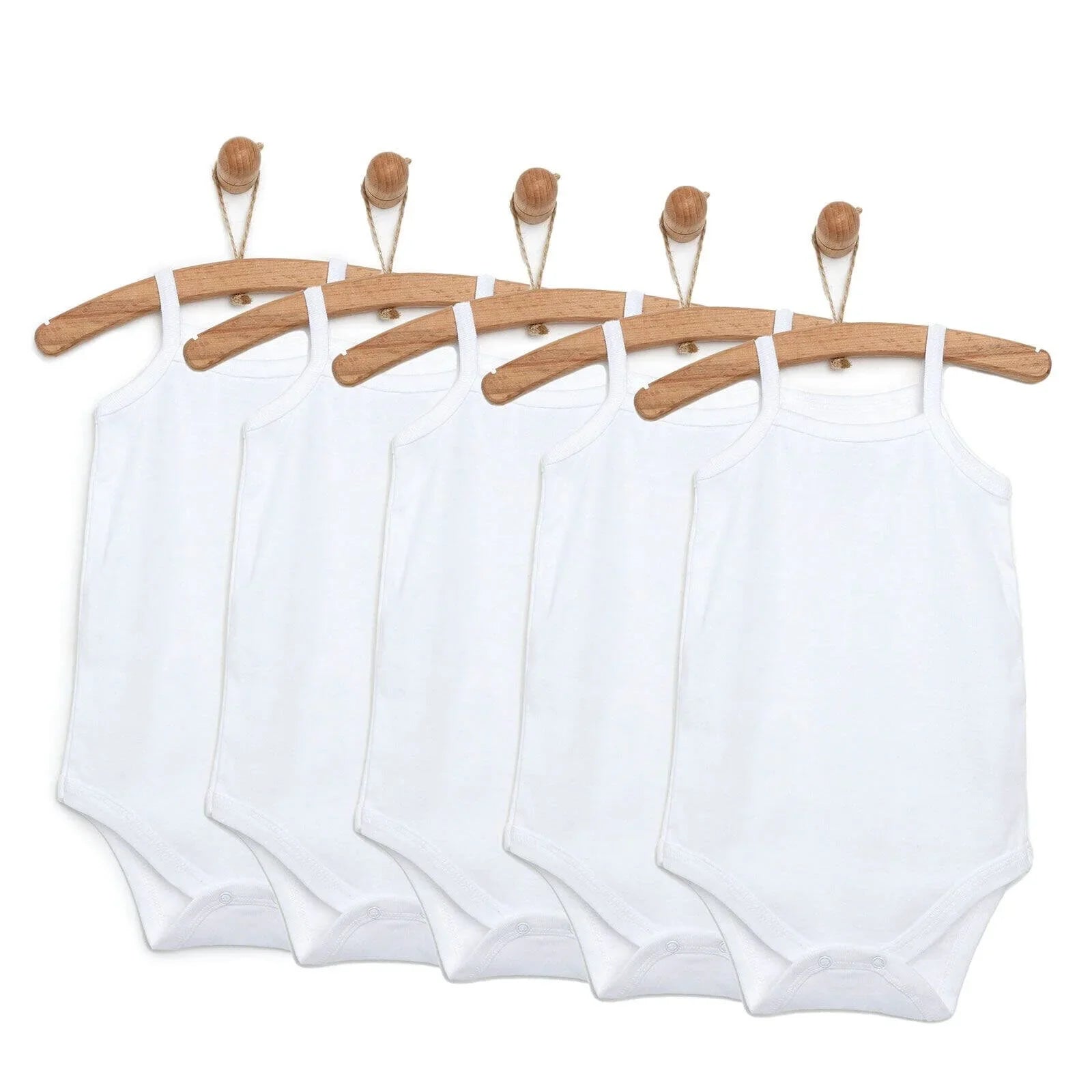 Bodysuit Strapiau Unisex HelloBaby 5 pcs