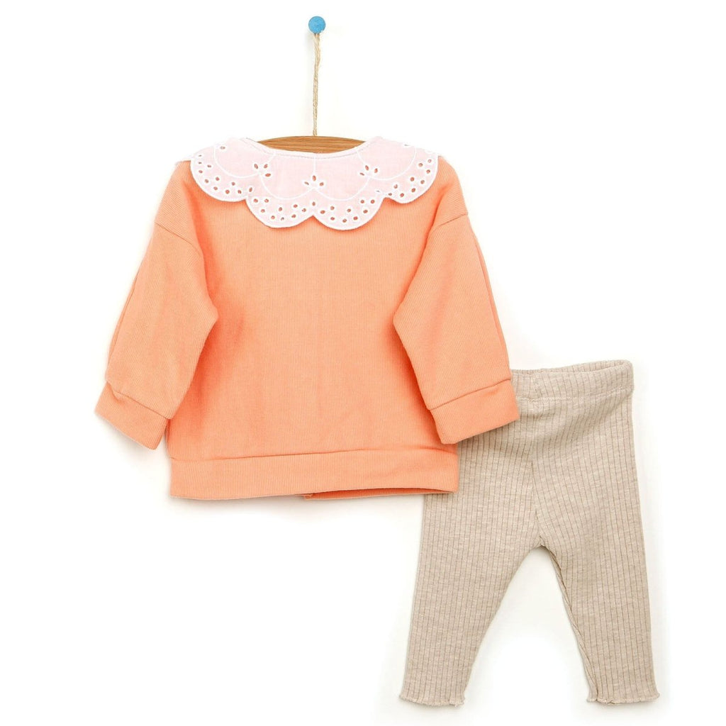 Tuffy Friendly Cardigan - Bottom - Salmon