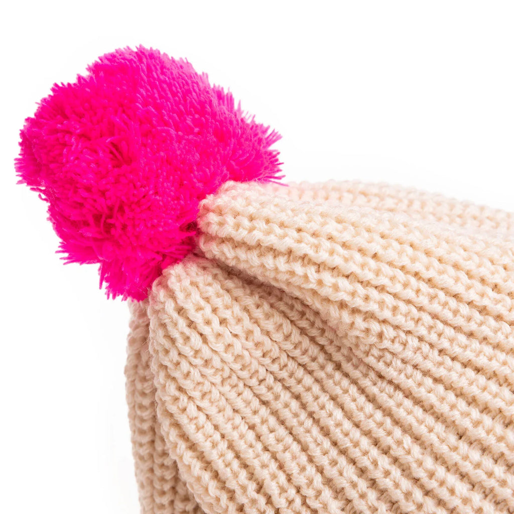 Beanie HelloBaby i Ferched - Ecru