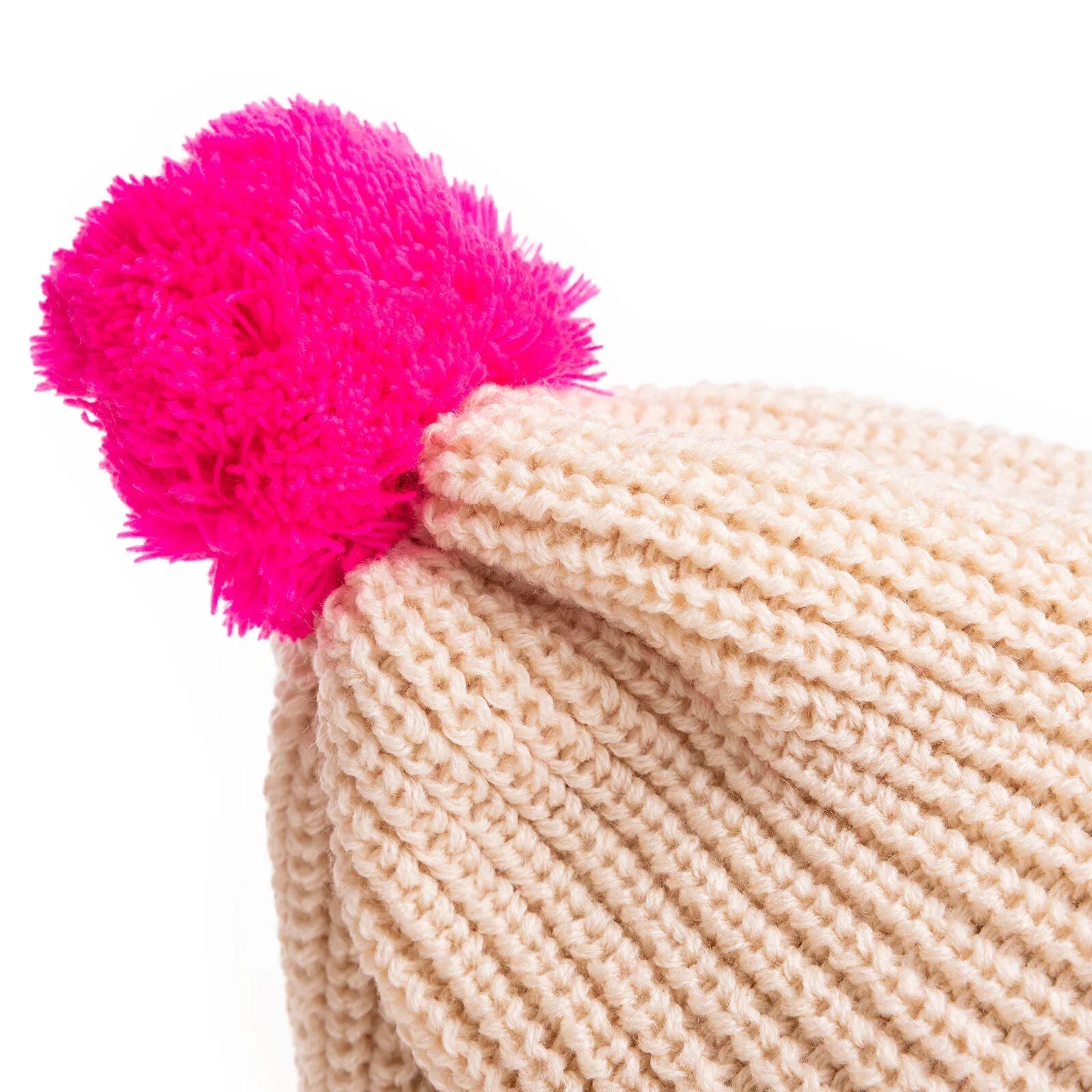 HelloBaby Girl Beanie - Ecru