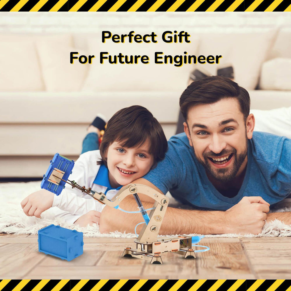 Smartivity Hydraulic Crane Build-It-Yourself DIY STEAM Toy