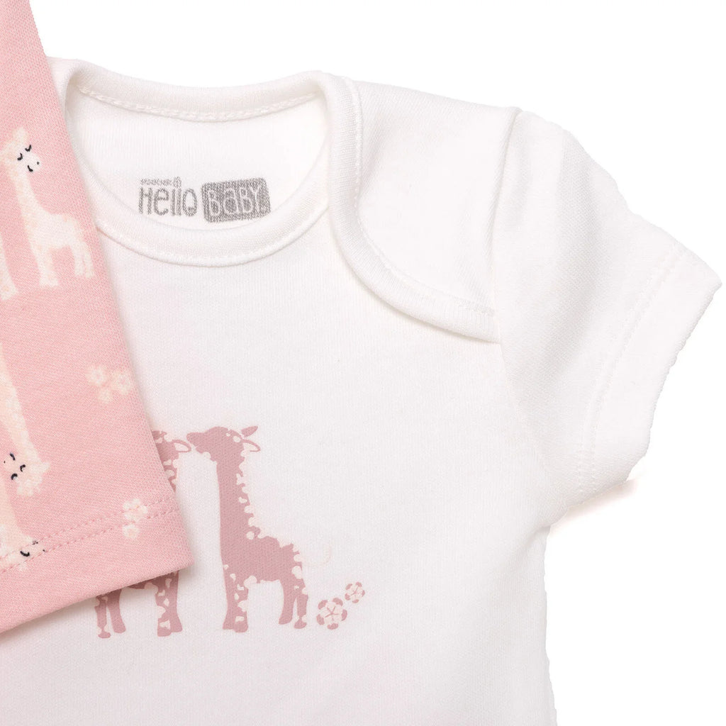 Siwt Gynffon a Het i Faban Merch HelloBaby - Lliw Eog