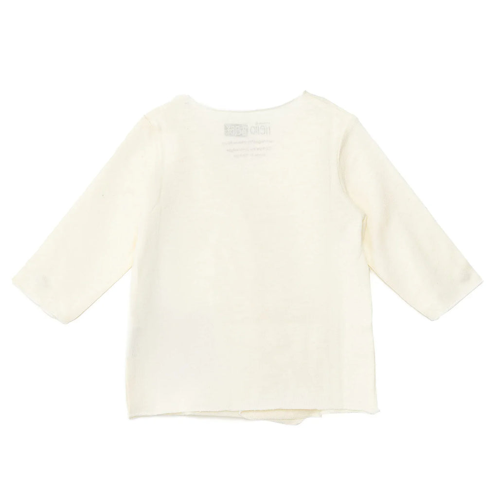 Pecyn o 2 Top Ymbapio HelloBaby - Ecru