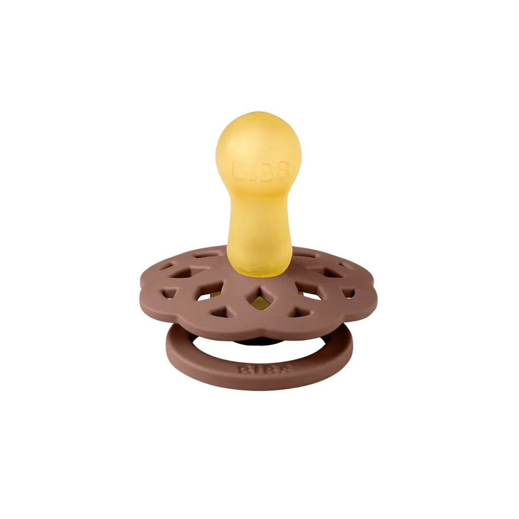 BIBS Boheme Soothers 0-6 mis, Pecyn o 2 - Woodchuck &amp; Blush