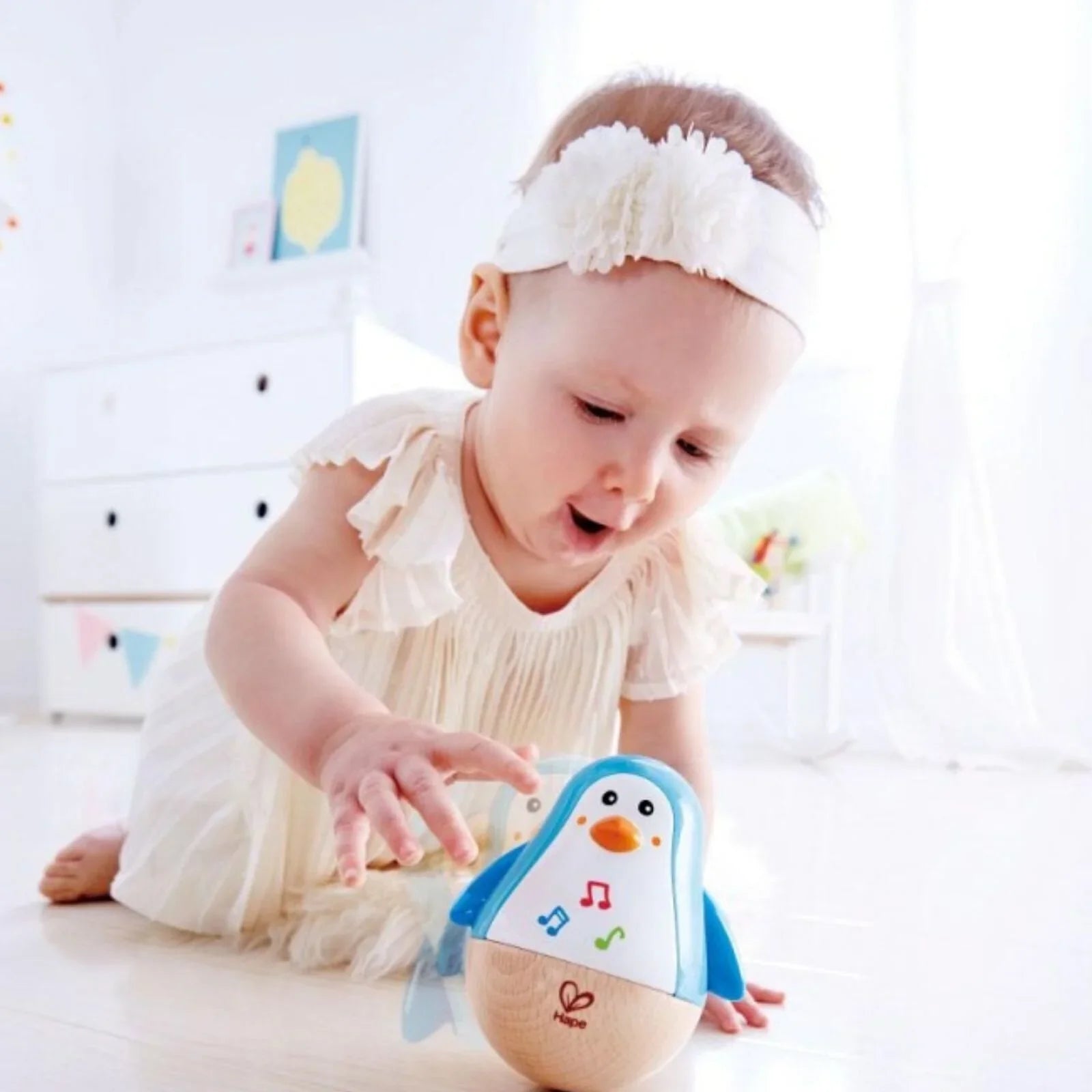 Siglwr Cerddoriaeth Pinguin Hape