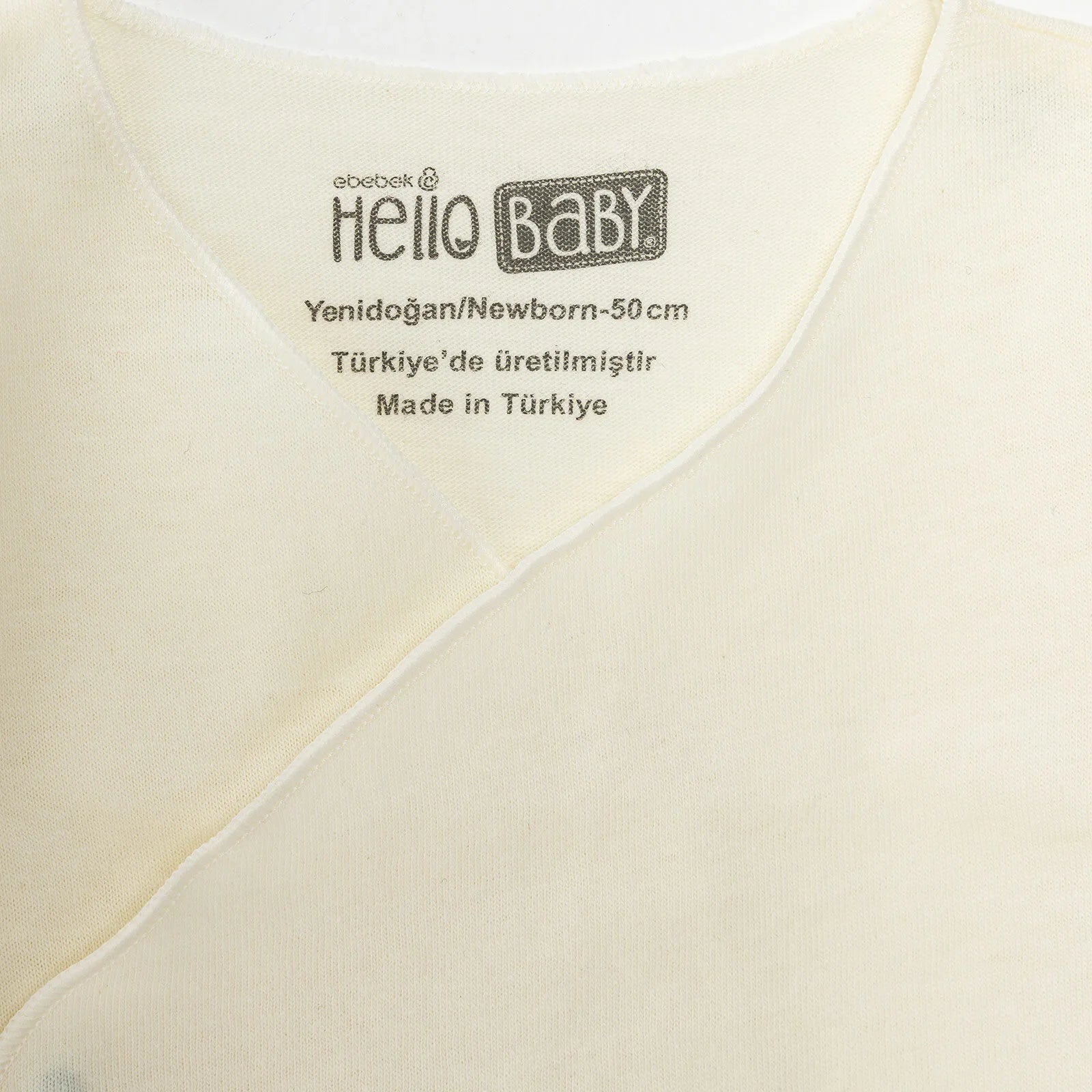 HelloBaby Wrapover Top 2-Pack - Ecru