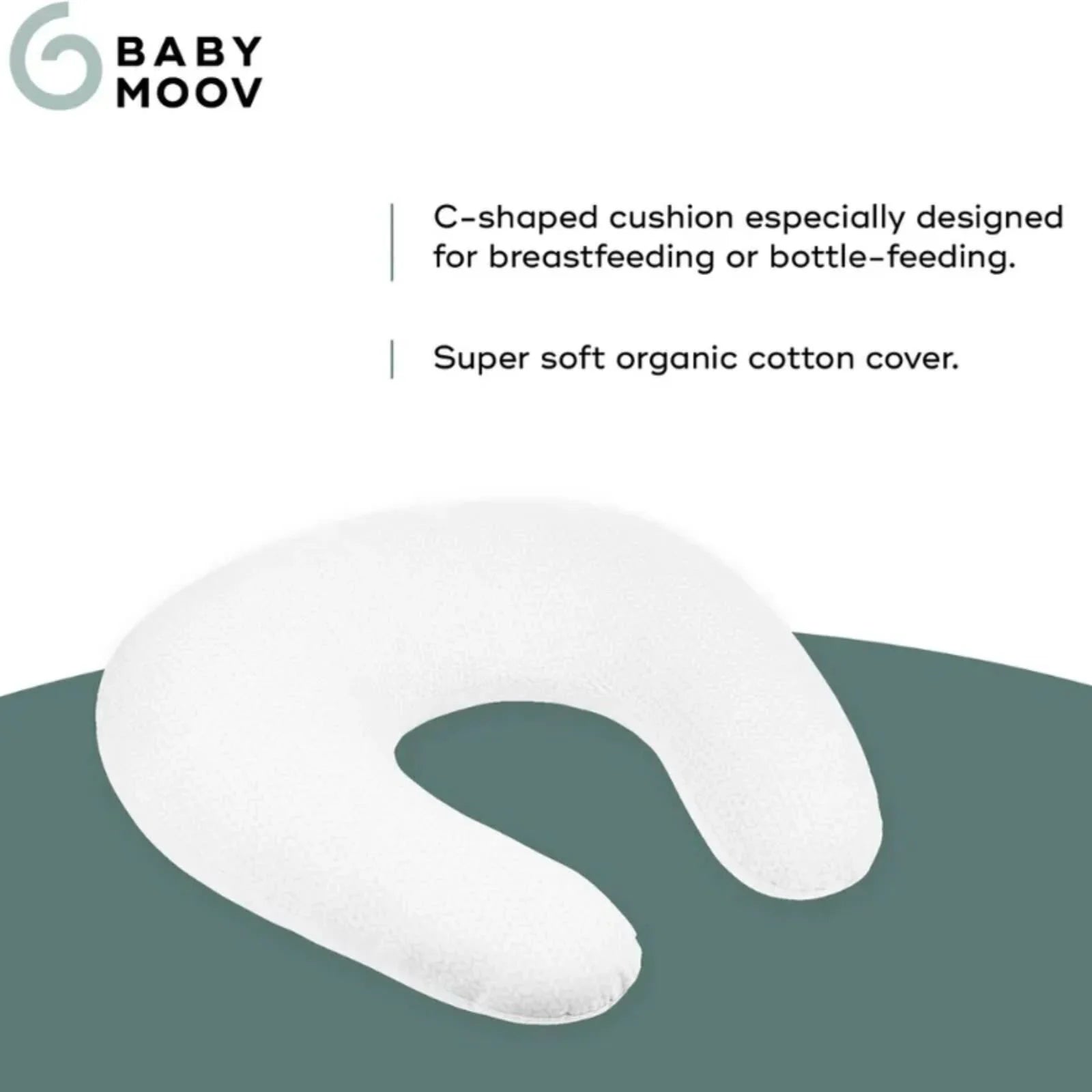 Babymoov Feeding Pillow - Mineral Grey