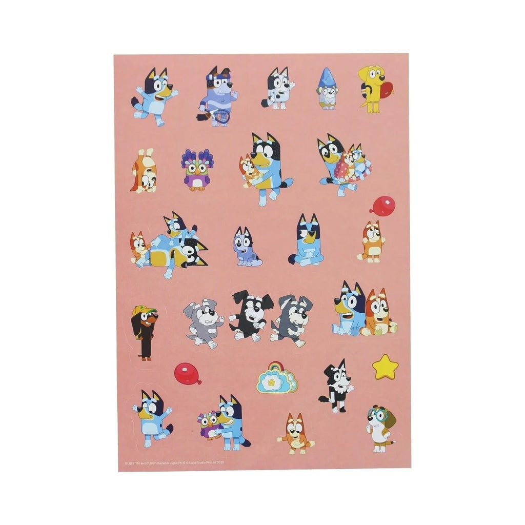 Set o Ffon a Stamp Bluey