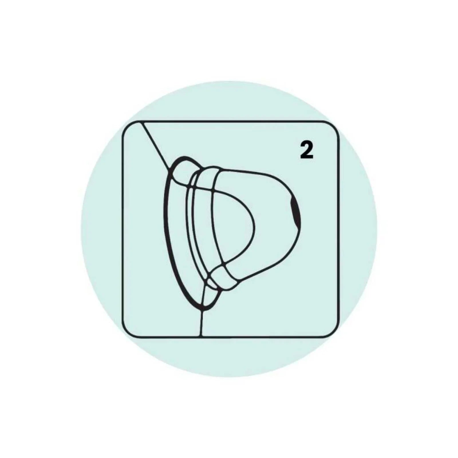 Tethau Silikon Mamajoo gyda Blwch Storio, Pecyn o 2