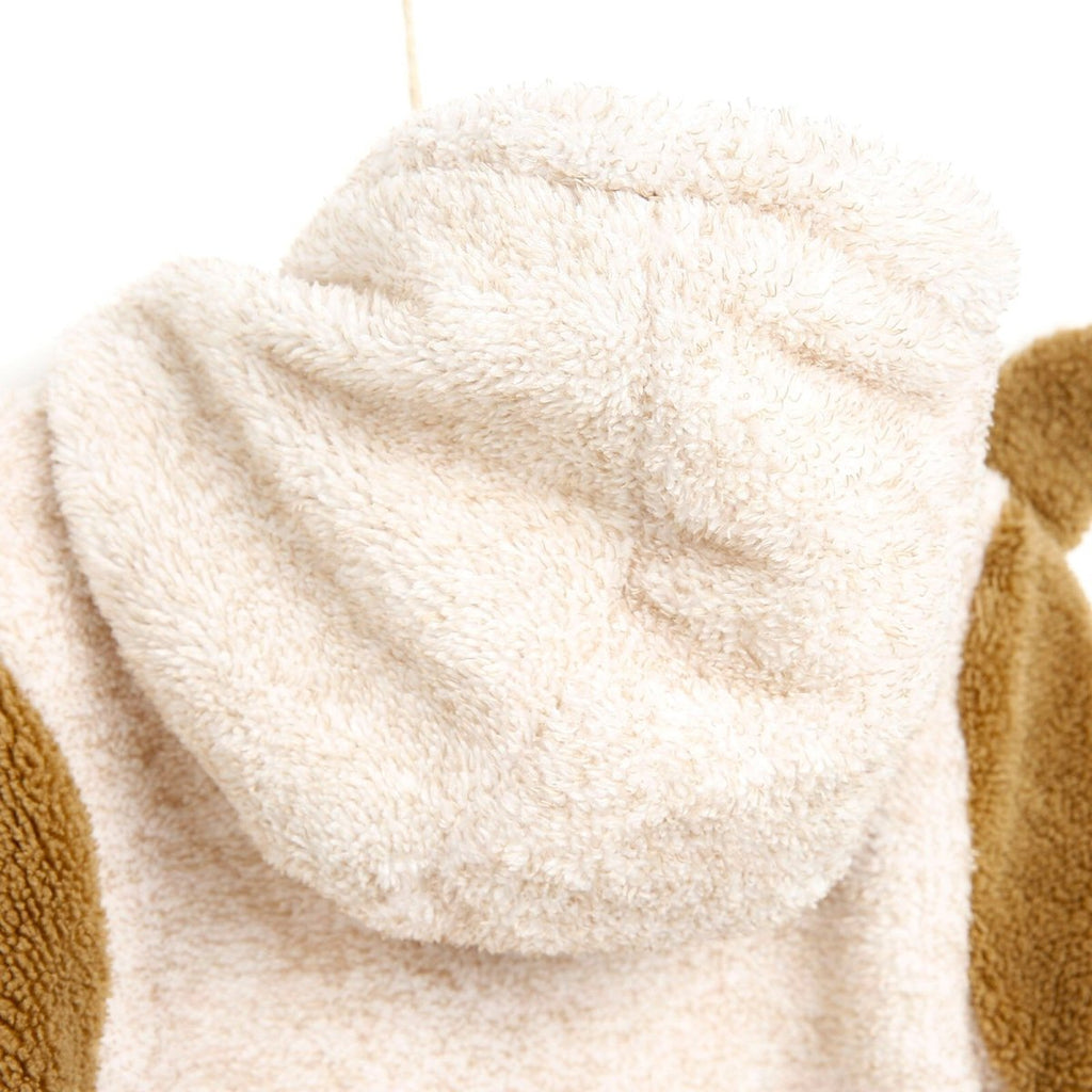 Siwmpsuit Traed i Fabanod Midimod Newborn Cute Bears Welsoft - Beige