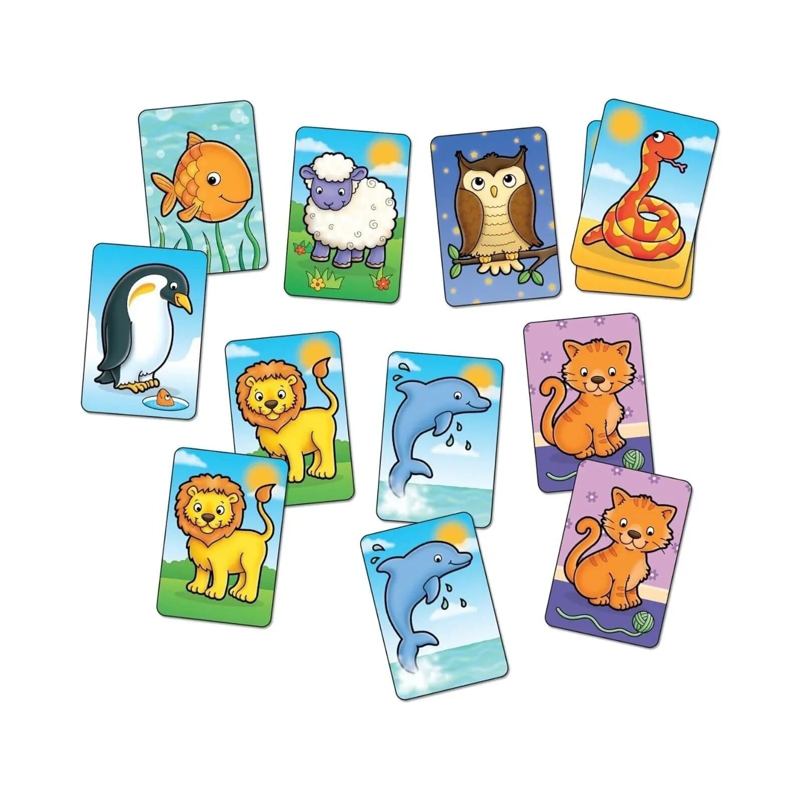 Gemau Bach Orchard Toys - Cyfateb Anifeiliaid