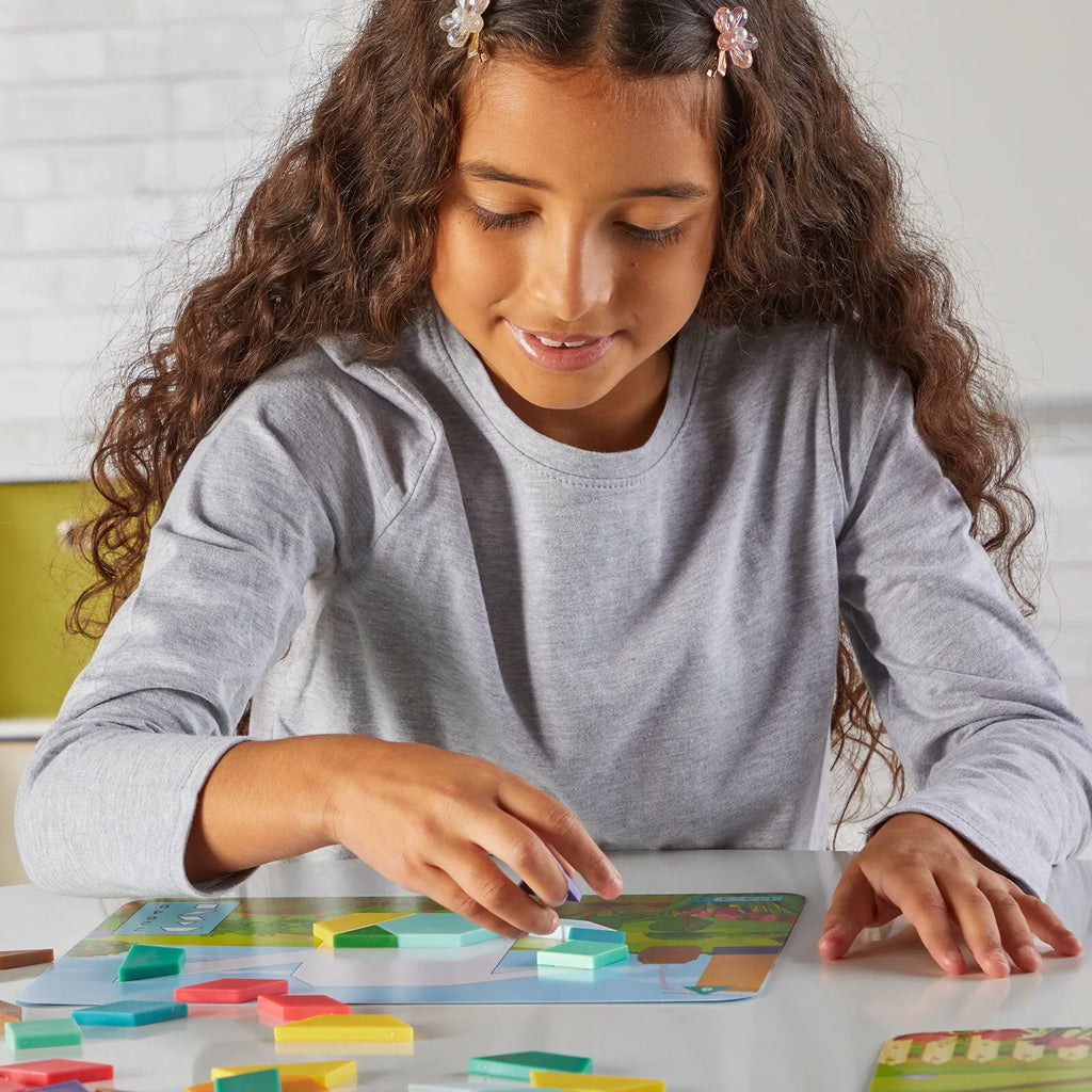 Set Pwzzle Blociau Tymhorau a Phaternu Tywydd hand2Mind