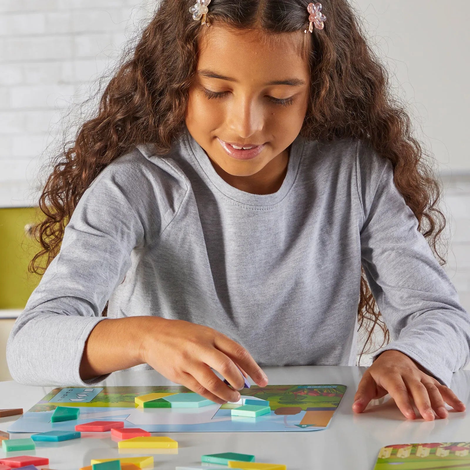 Set Pwzzle Blociau Tymhorau a Phaternu Tywydd hand2Mind