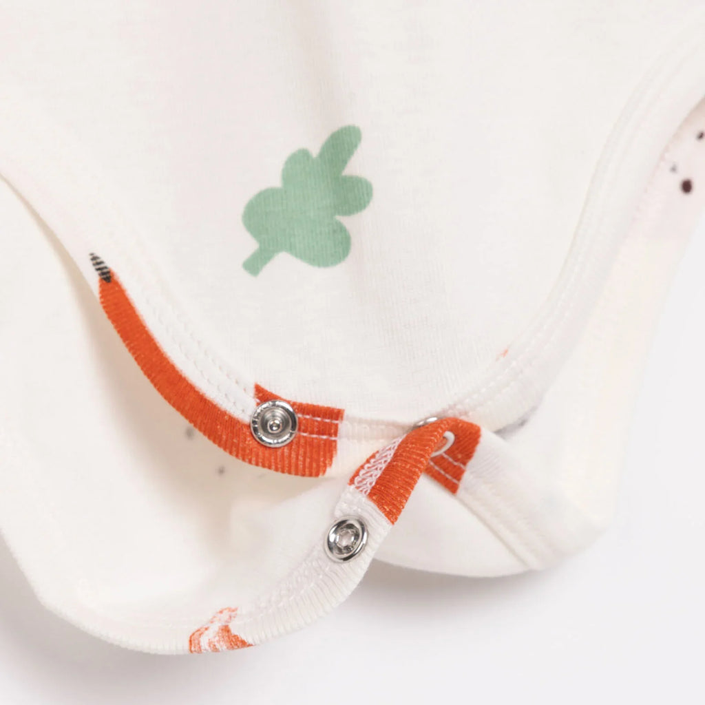 Siwtiau Corff Bachgen HelloBaby â Llewys Hir (Pecyn o 2) - Beige