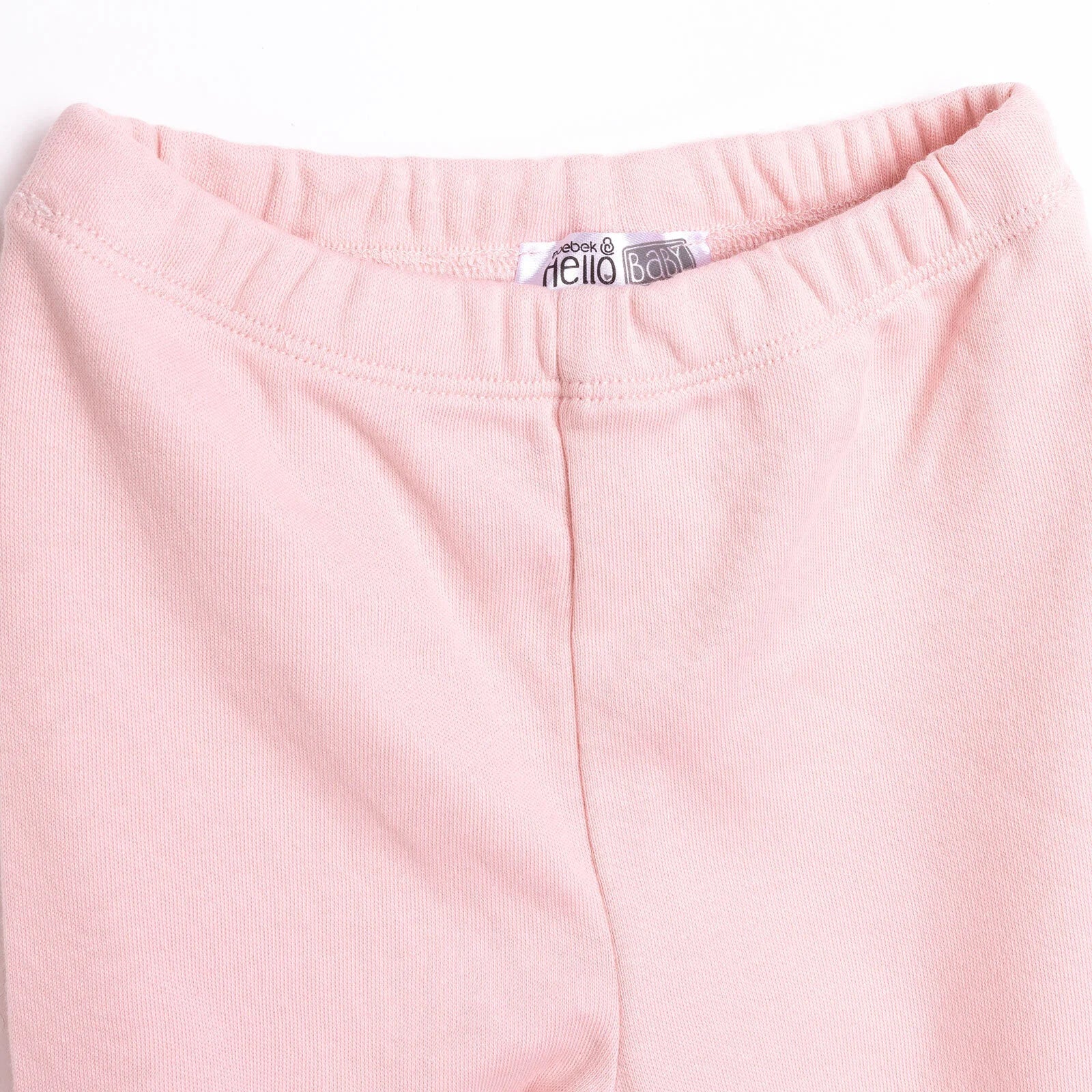 Set Cychwynnol 4 Darn HelloBaby Unisex i Fabanod Newydd - Pinc Golau