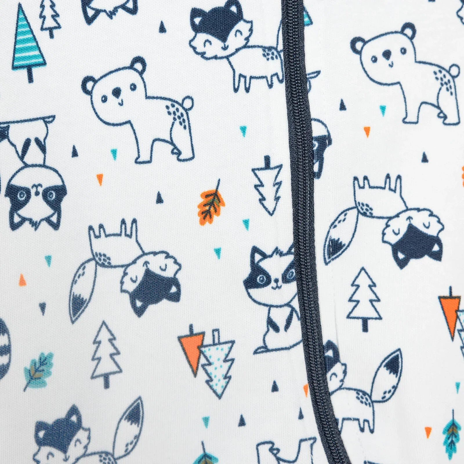 Siwmpsuit Traed i Faban Newydd-anedig HelloBaby - Llwyd Golau