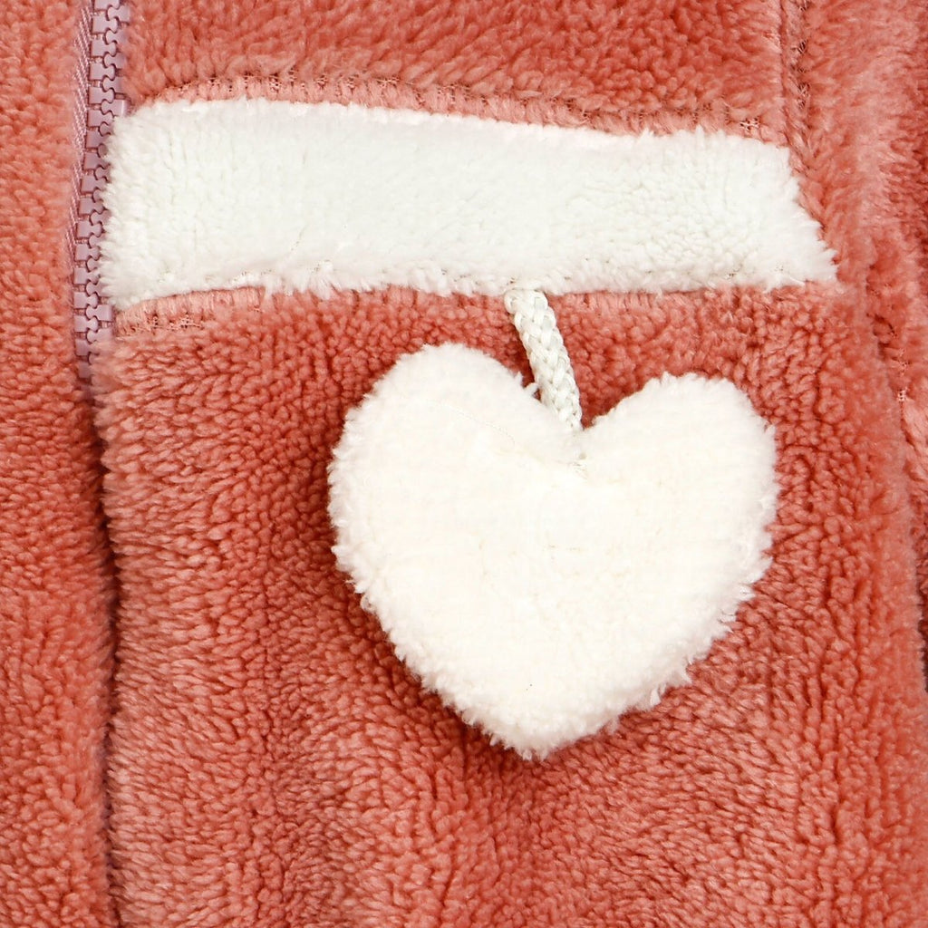 Siwmpsuit Welsoft i Fabanod Newydd-anedig Midimod - Pinc Ysgafn