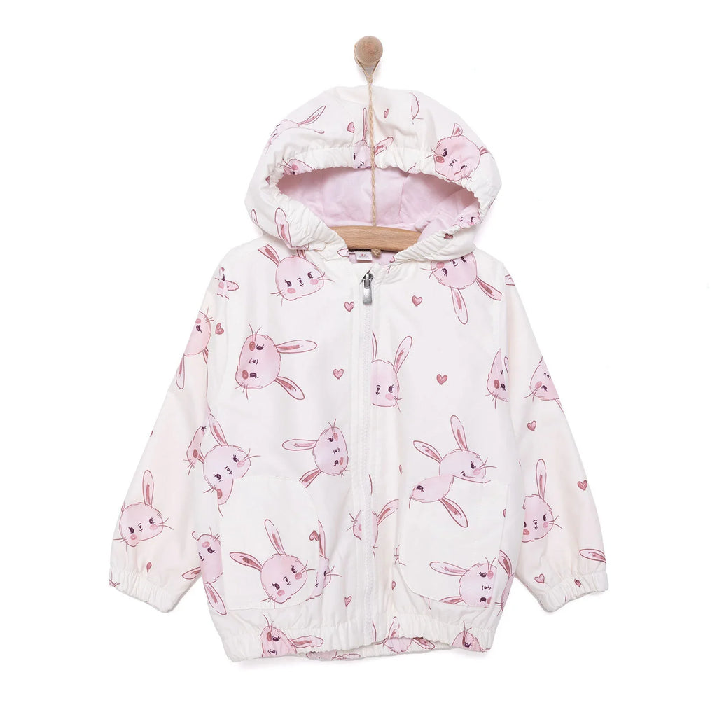 Midimod Girl Raincoat - Ecru