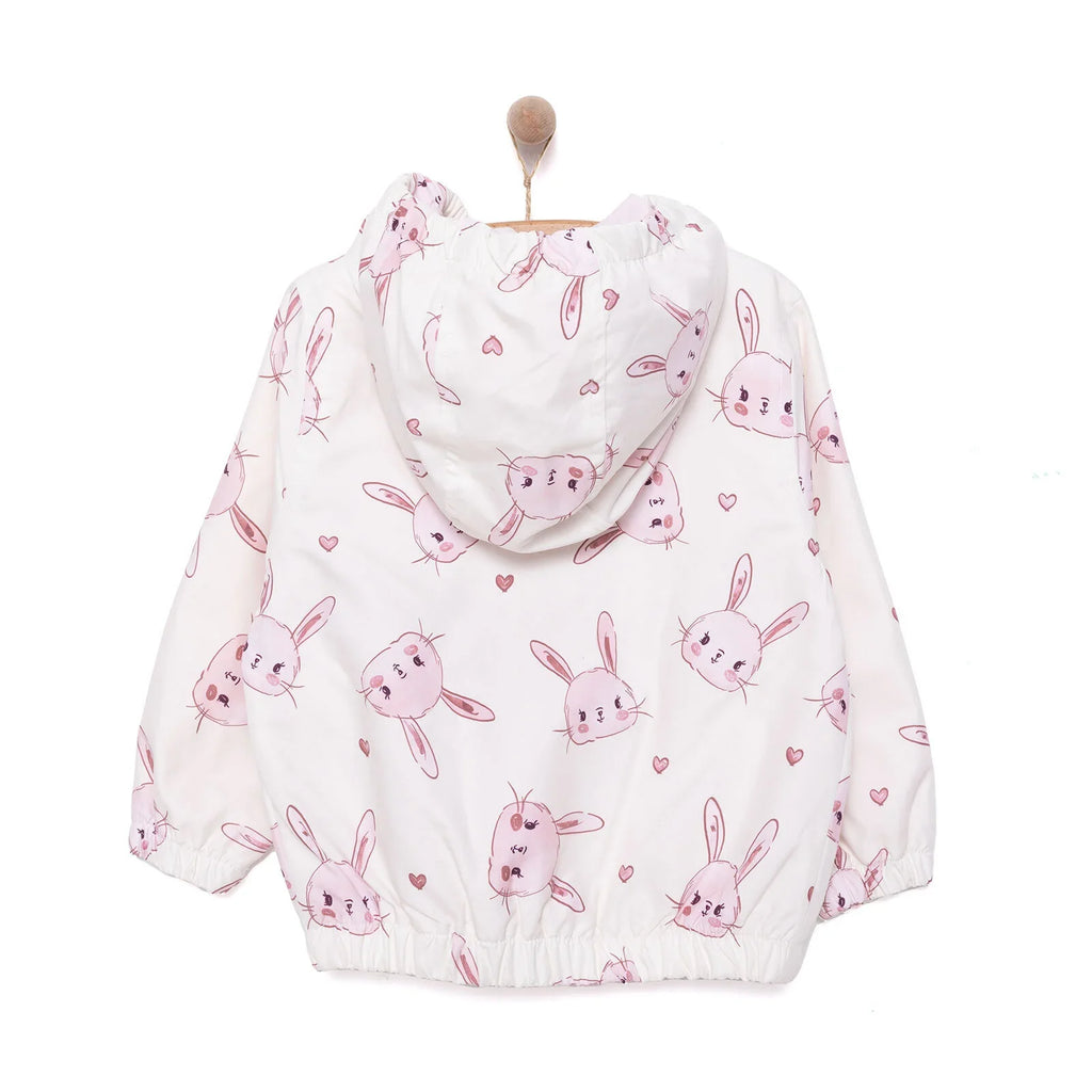 Midimod Girl Raincoat - Ecru