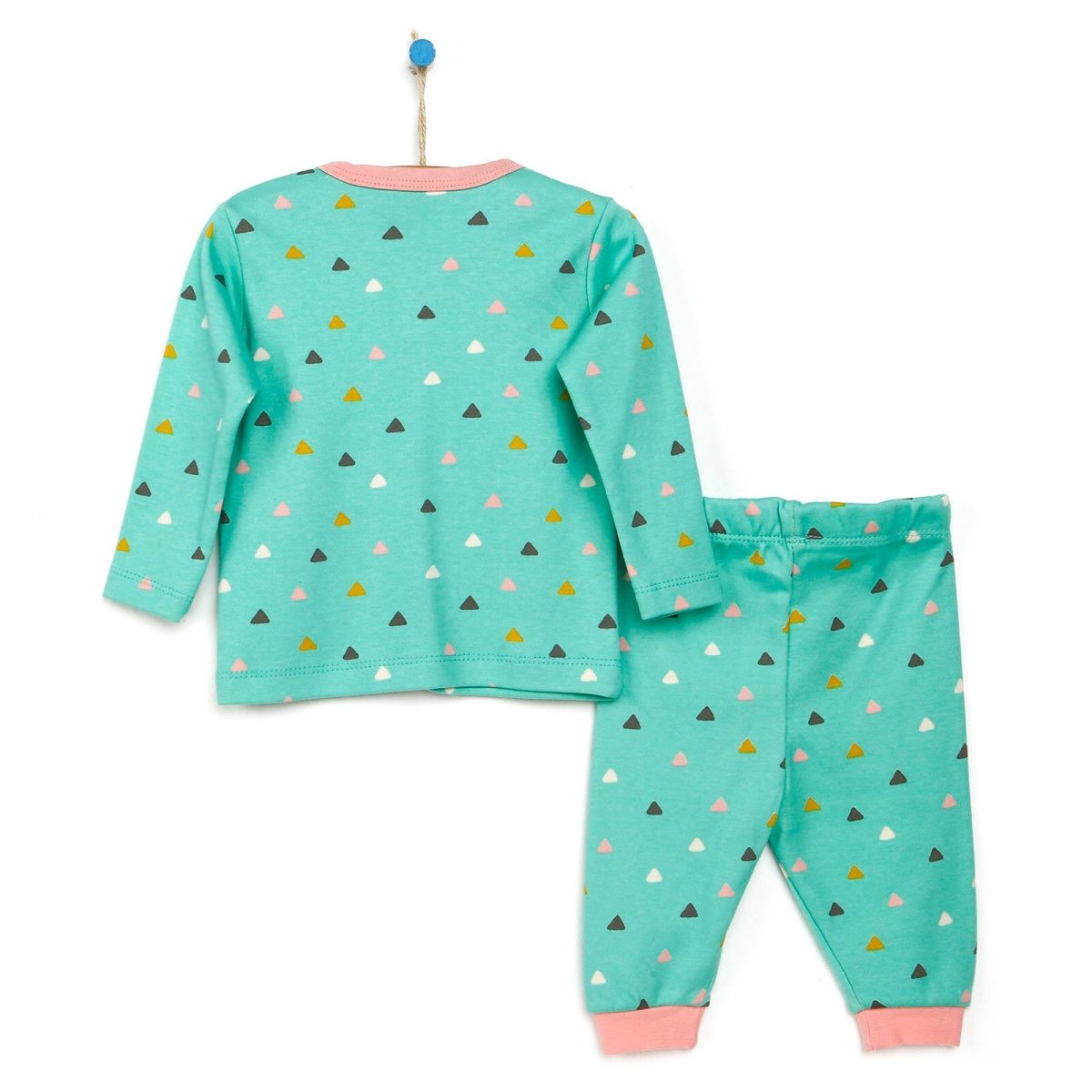 Set Pyjamas Sylfaenol HelloBaby i Ferched