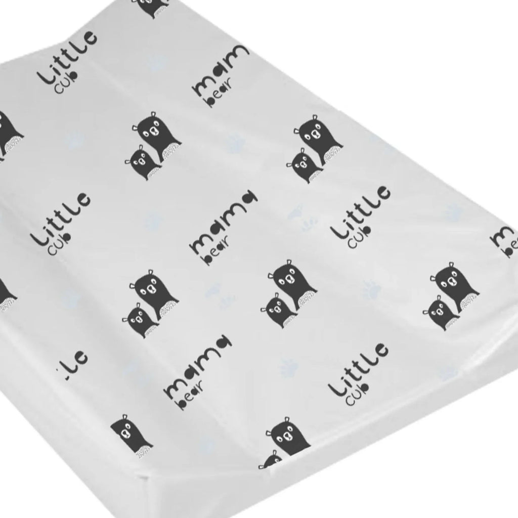 Mat Newid Gwrth-Rolio Mollydoo - Mama Bear