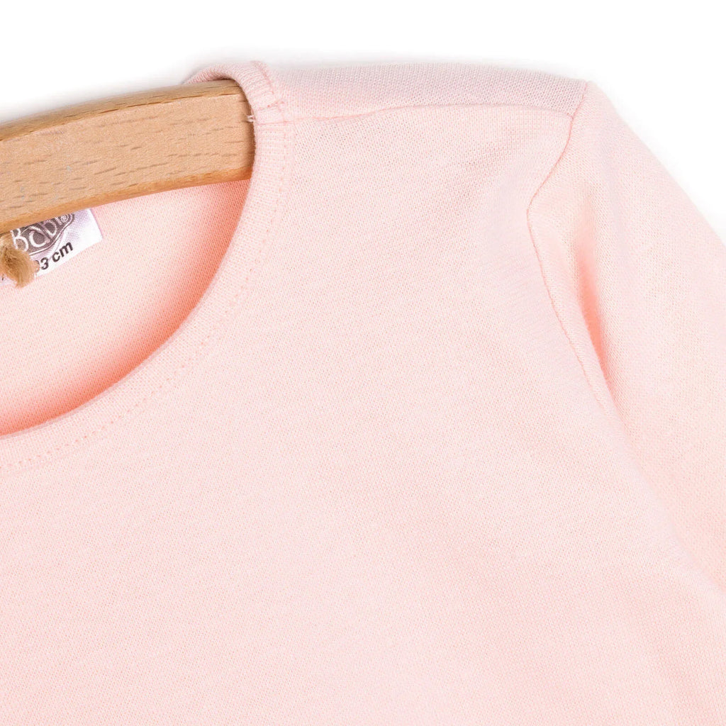 Gwisg Gaeaf Tylwyth Teg i Ferched Bach HelloBaby - Lliw Powdwr