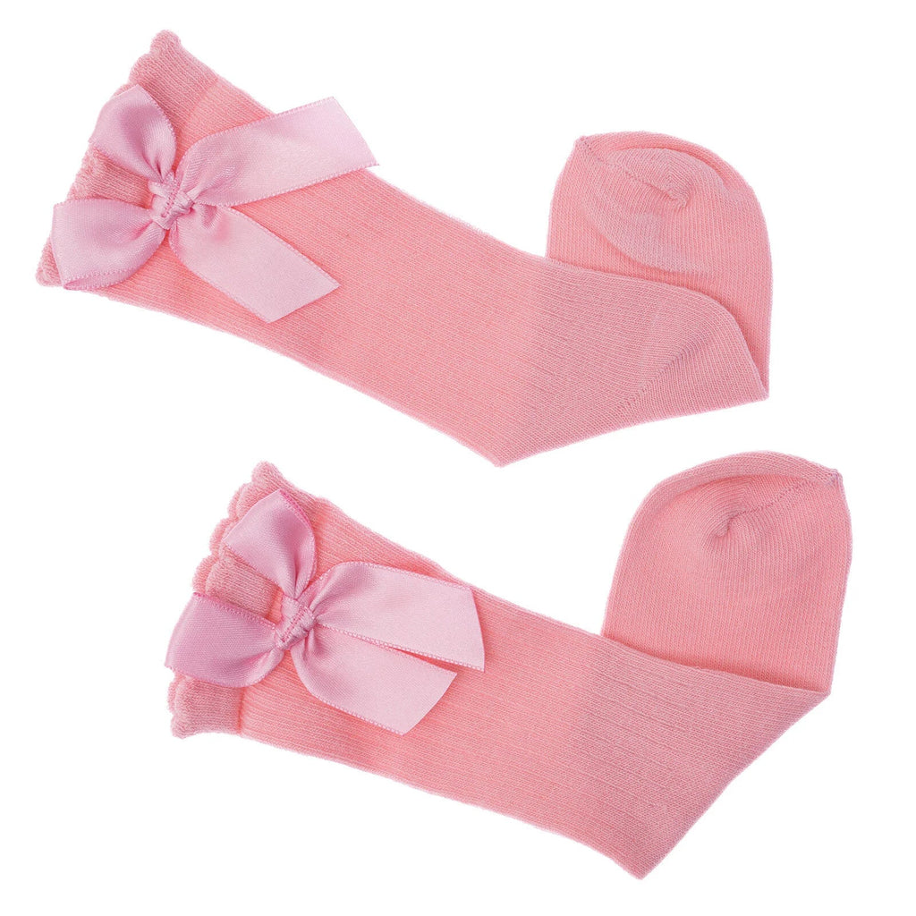 HelloBaby Girl Knee Socks - Pink