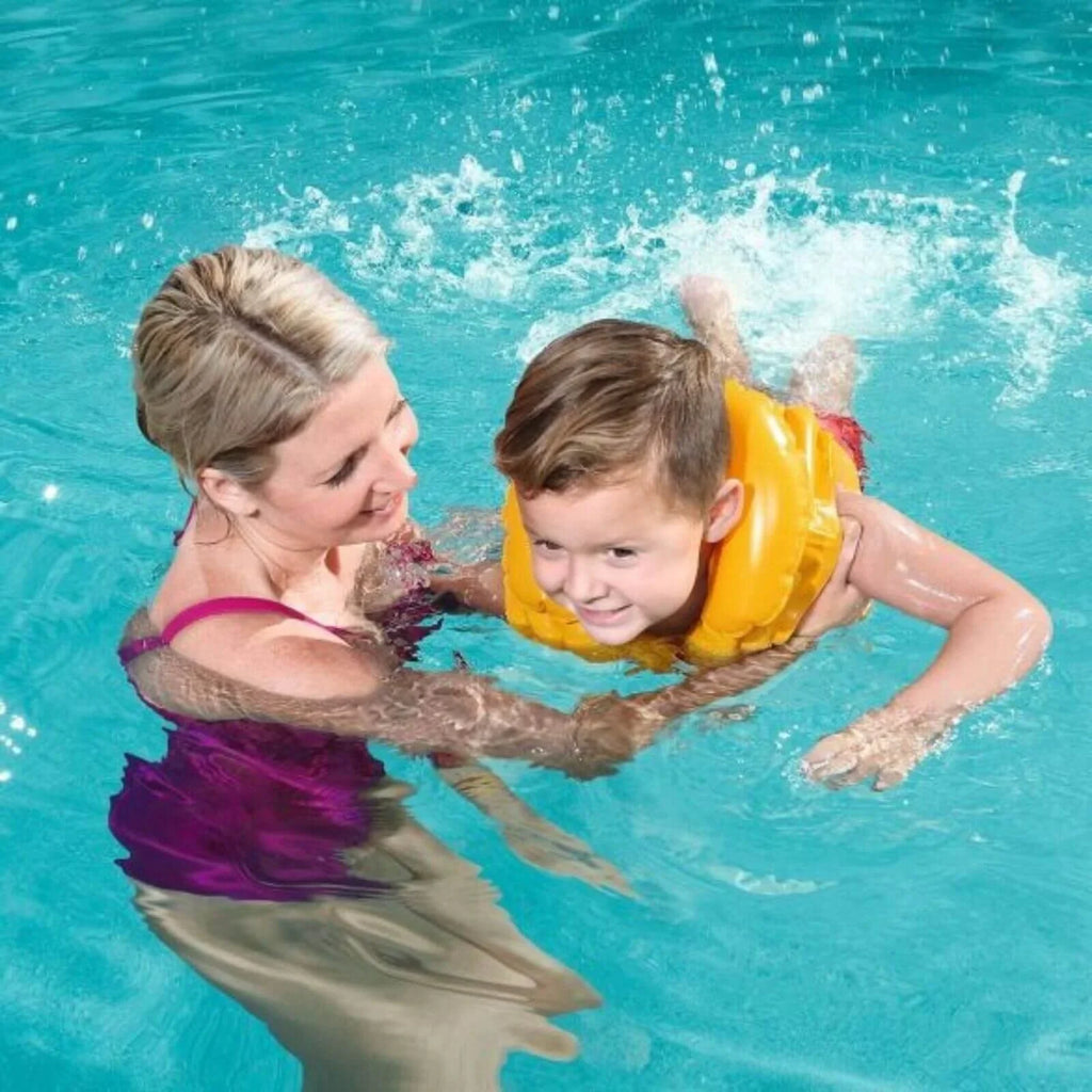 Gwest achub bywyd Bestway Swim Safe Cam B