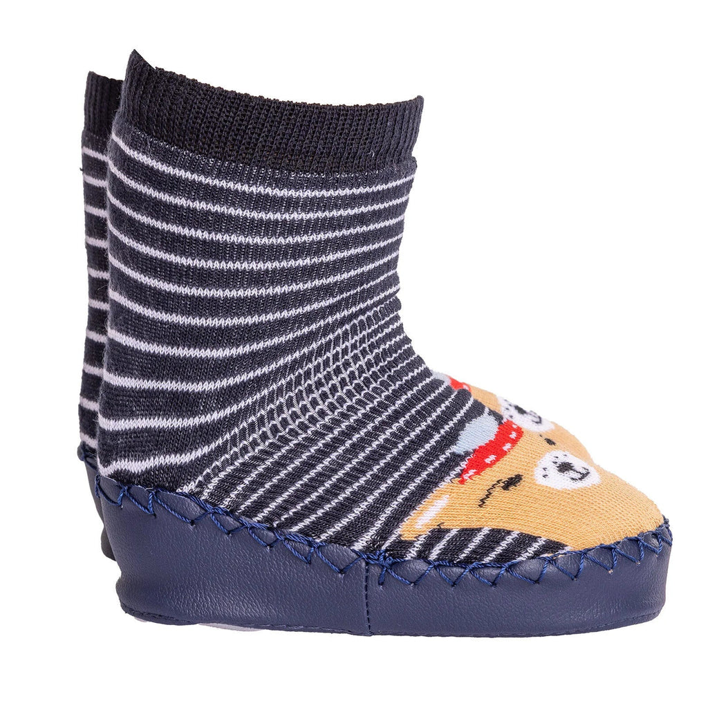 Minissa Baby Boy Pack of 3 Socks - Light Brown