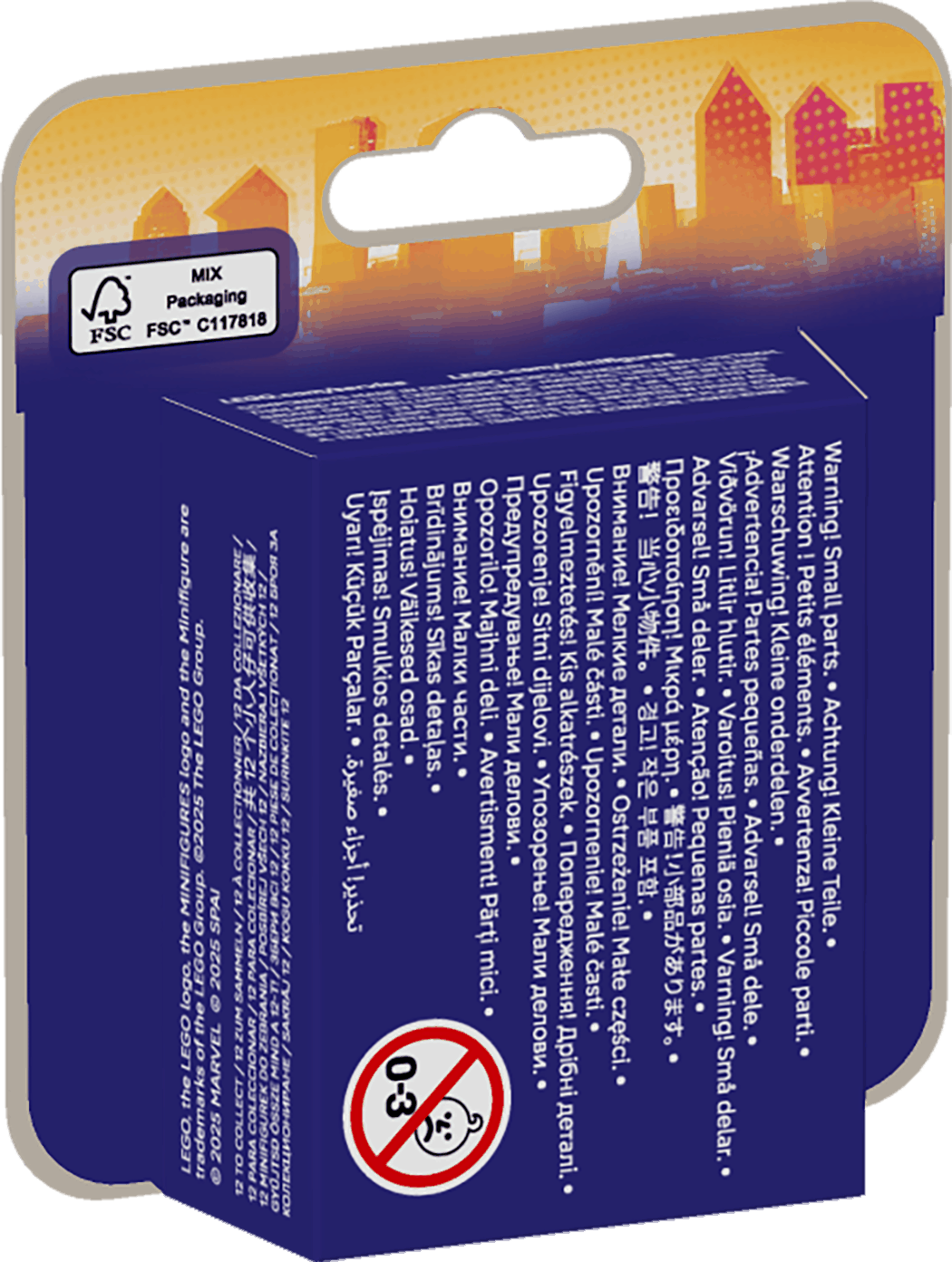 Lego Minifigures 71050 Spider-Man: Across the Spider-Verse ar gyfer plant 5+ oed.