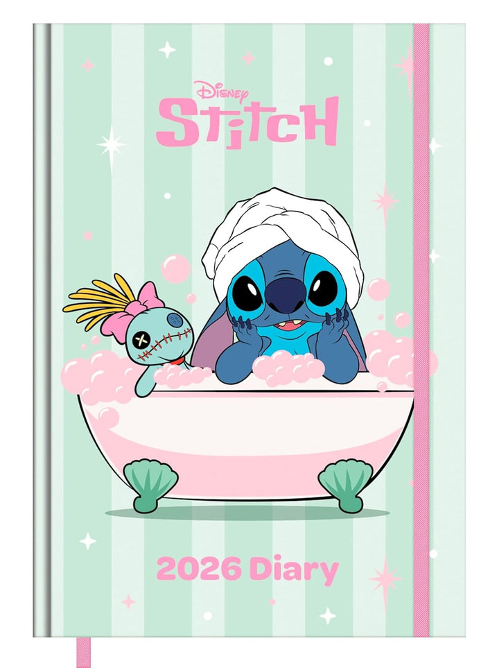 Pyramid - Lilo & Stitch 2026 - Book Calendar A5 (15 x 21 cm) with Weekly Disney Motifs by Lilo & Stitch, Planner for School, University, Work & Fans of the Hawaiian Adventure Calendar