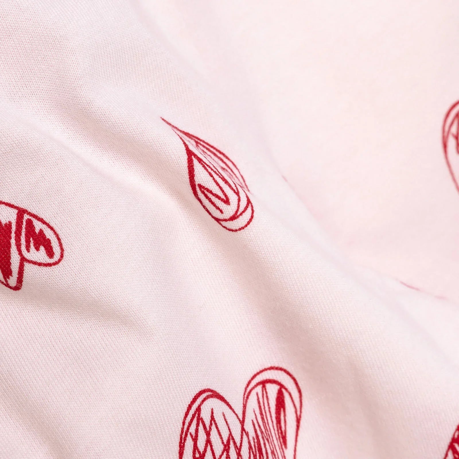 Set Pyjamas Llewys Hir i Ferched HelloBaby - Pinc Golau