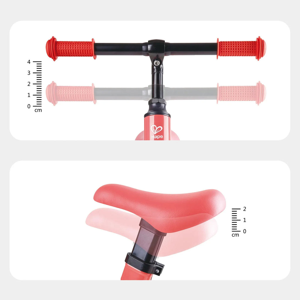 Hape New Explorer Kids Balance Bike, Pink