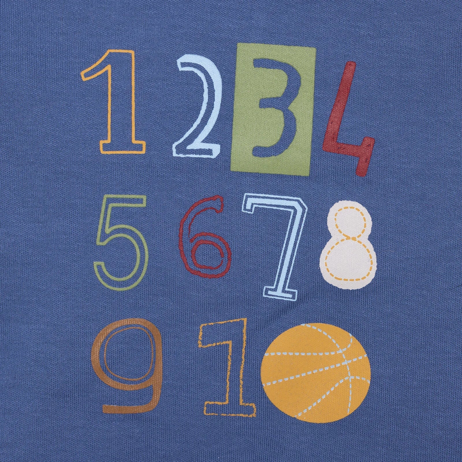 Siwmpsuit Sylfaenol HelloBaby - Glas Tywyll